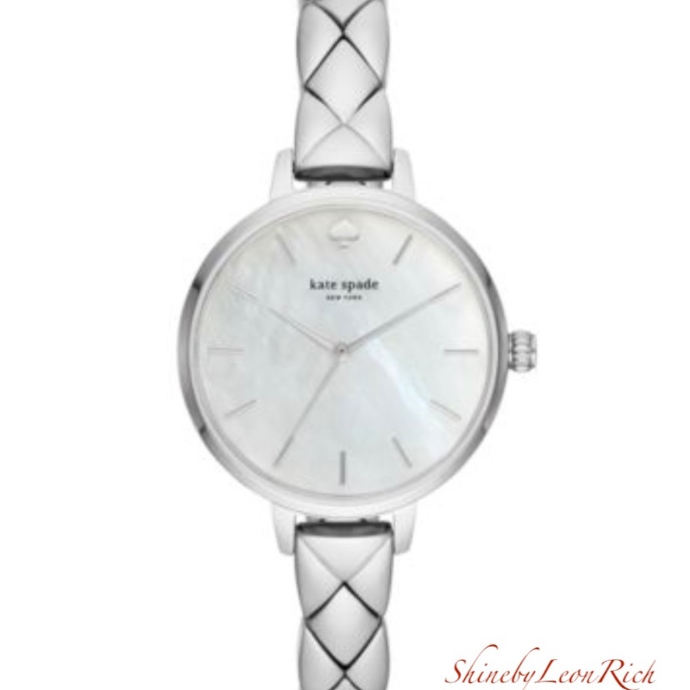 Kate Spade Metro Stainless Steel Mother of Pearl Ladies Watch